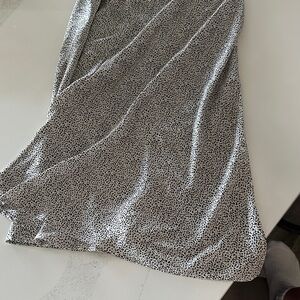 Motel Rocks Khaki Cheetah Midi Skirt Satin Sienna Sky Skirts